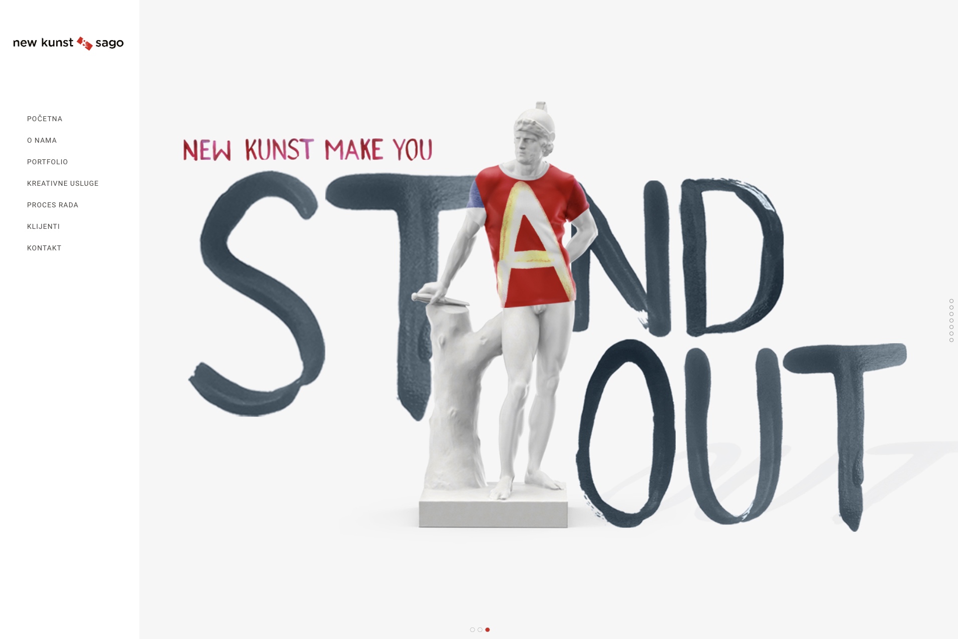 NEW KUNST & SAGO Website